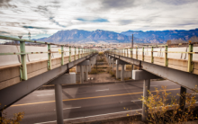 Photo of circle bridges where project will be done.