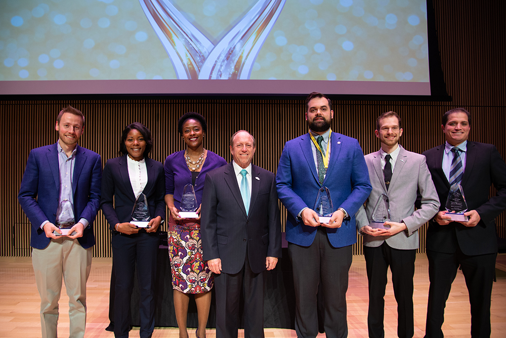 Mayor suthers and 2019 myla winners
